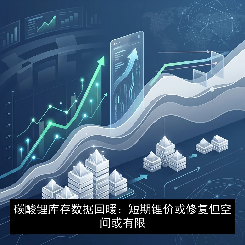 碳酸锂库存数据回暖：短期锂价或修复但空间或有限