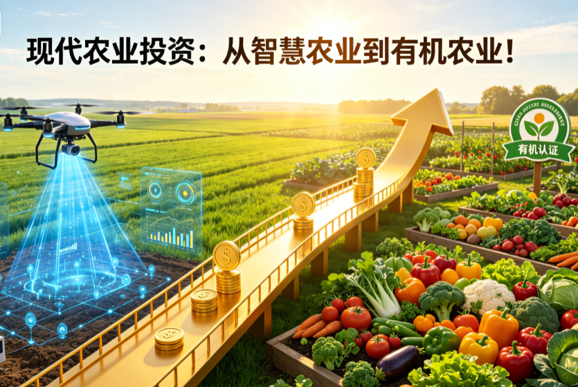 现代农业投资方向解析：智慧农业与有机农业